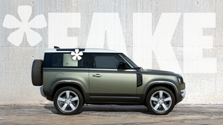 The 2020 Land Rover Defender 90 Offers A Huge Fake Pillar And It's Just Bizarre